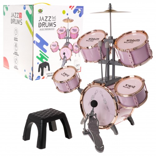 Pink Drum Set