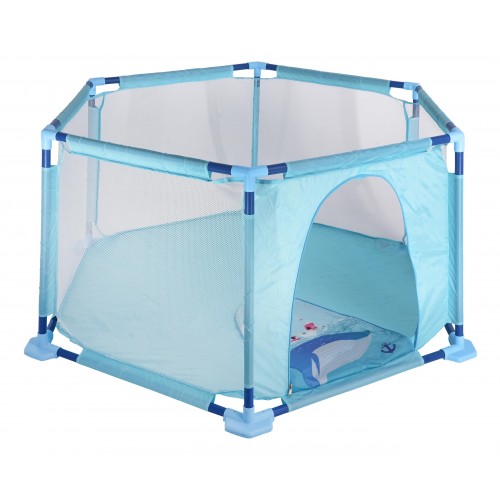 Playpen With Crazy Whale Balls