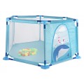 Playpen With Crazy Whale Balls