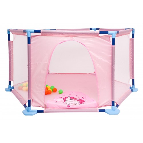 Playpen With Crazy Unicorn Balls