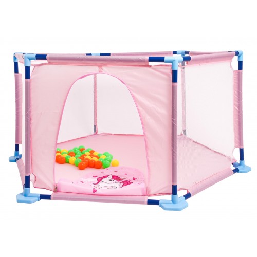 Playpen With Crazy Unicorn Balls