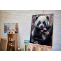 Painting by numbers 40x50 Panda