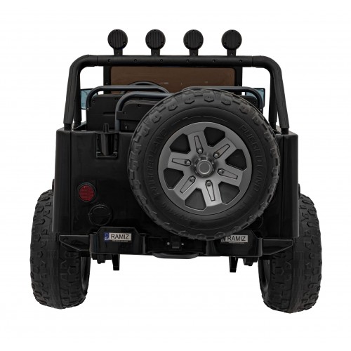 Retro Military Vehicle POWER Black