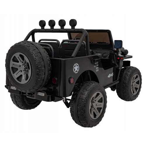 Retro Military Vehicle POWER Black