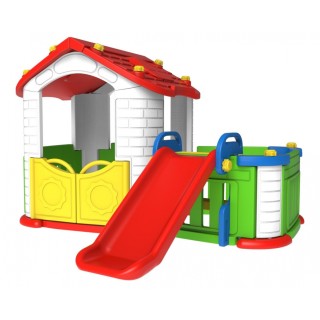 Cottage Slide 3in1 Red Roof