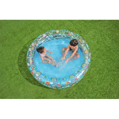 Pool Pool Transparent Paddling Pool 150 53cm BESTWAY