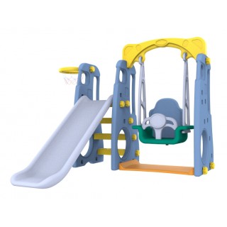 Slide Swing Basketball 3 in 1 Blue New