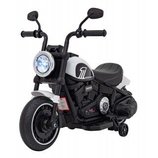 Chopper FASTER motorbike White