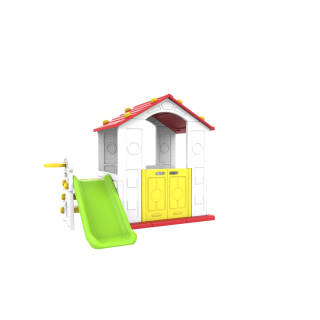 Cottage Slide 3in1 Red Roof