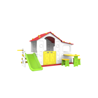 Large House With Vestibule 4in1 Red Roof