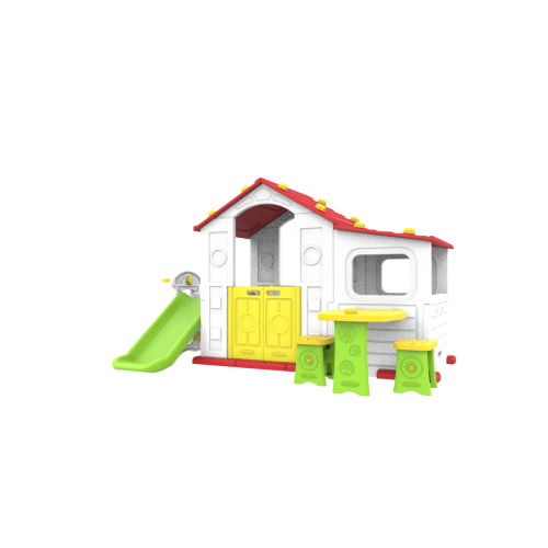 Large House With Vestibule 4in1 Red Roof