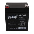 Vehicle parts battery 12V/5AH