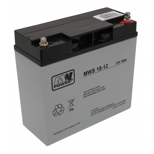 Vehicle parts battery 12V/18AH