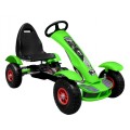 Large Go-Kart Pumped Wheels Green
