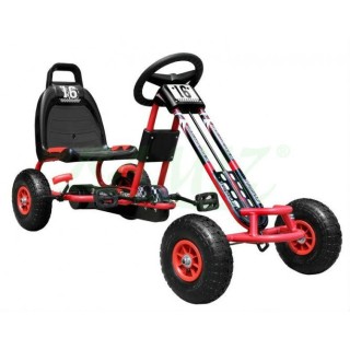 Duży Gokart TopSpeed Czerwony
