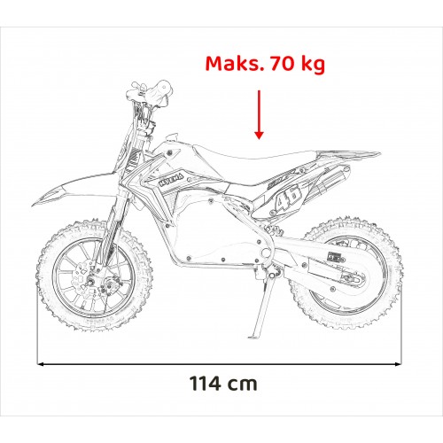 Motor RENEGADE 50R-E vehicle Blue