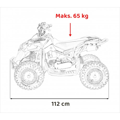 RENEGADE HIPERFECT 49CC Gas Powered Vehicles Red