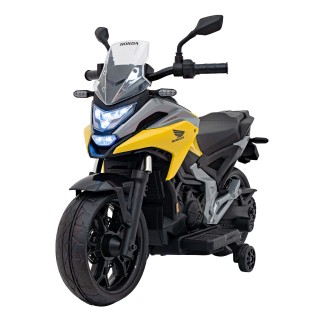 Honda NC750X motorbike Yellow