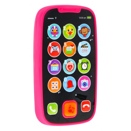 Educational Interactive SmartPhone Pink