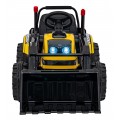 Vehicle Excavator Tractor Yellow