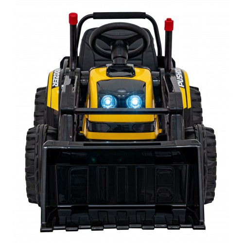 Vehicle Excavator Tractor Yellow