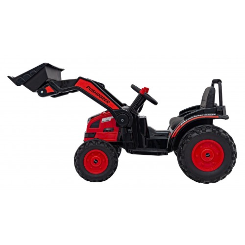 Vehicle Excavator Tractor Red