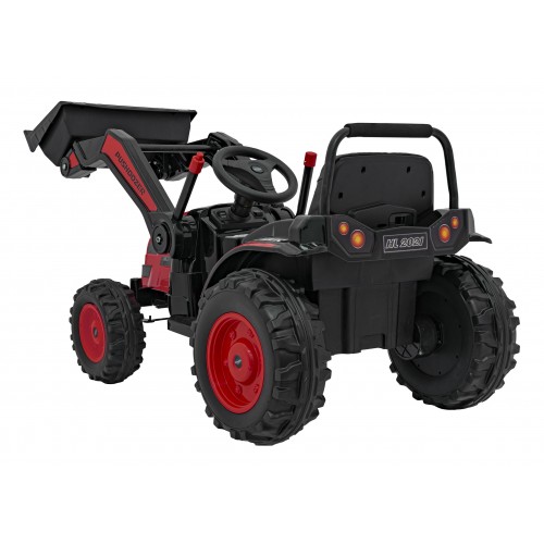 Vehicle Excavator Tractor Red