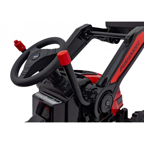 Vehicle Excavator Tractor Red