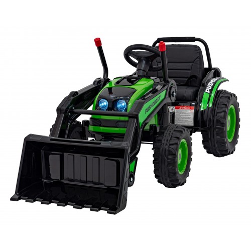 Vehicle Excavator Tractor Green