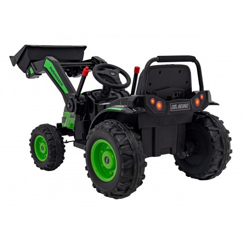 Vehicle Excavator Tractor Green