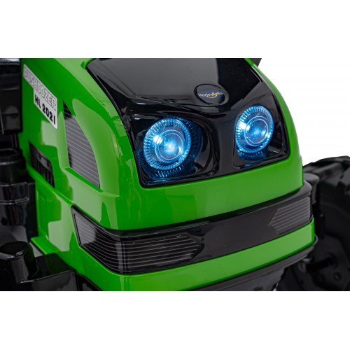 Vehicle Excavator Tractor Green