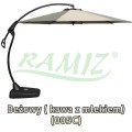 Ekskluzywny Parasol Ogrodowy 350cm Beż