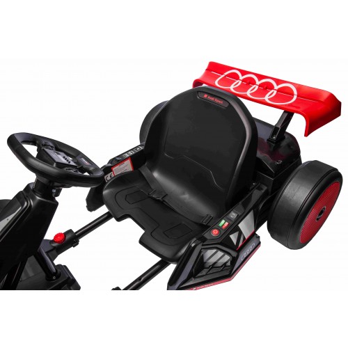 Go-kart Audi with Drift Function Red