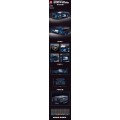 Sports Car Block Set 356 pieces. Navy blue