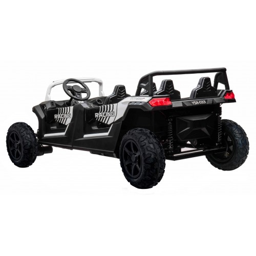 4-seater Buggy ATV RACING UTV2000 With Li-ion Battery White