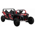 4-Seater Buggy ATV RACING UTV2000 Vehicle With Li-ion Battery Red