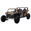 4-seater Buggy ATV RACING UTV2000 With Li-ion Battery Gold