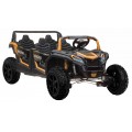 4-seater Buggy ATV RACING UTV2000 With Li-ion Battery Gold