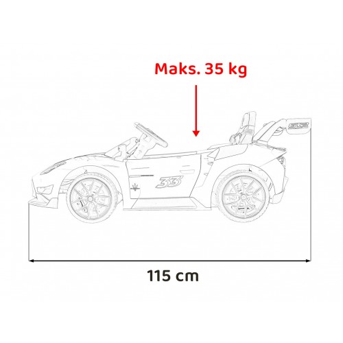 Maserati MC20 GT2 vehicle White