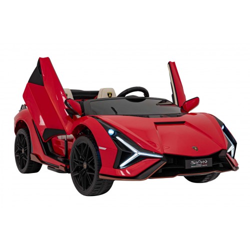 Lamborghini SIAN vehicle Red