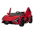 Lamborghini SIAN vehicle Red