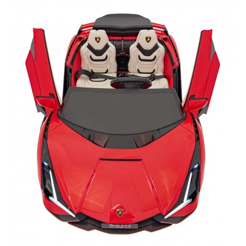 Lamborghini SIAN vehicle Red