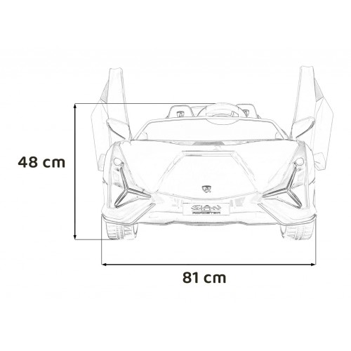 Lamborghini SIAN vehicle Red