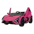 Lamborghini SIAN vehicle Pink