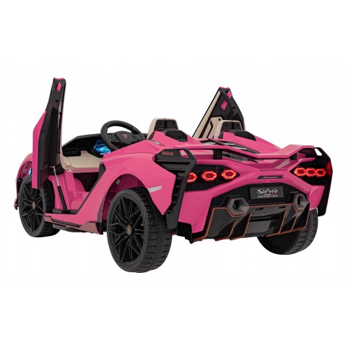 Lamborghini SIAN vehicle Pink