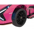 Lamborghini SIAN vehicle Pink