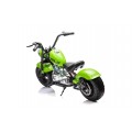 Motorcycle Chopper Warrior vehicle Green