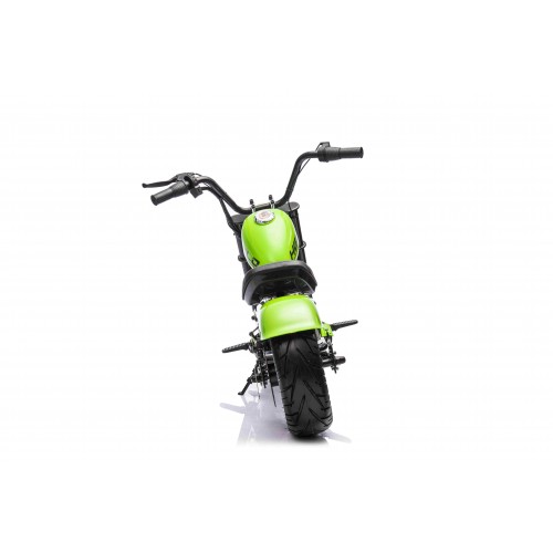 Motorcycle Chopper Warrior vehicle Green