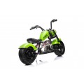 Motorcycle Chopper Warrior vehicle Green