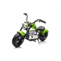 Motorcycle Chopper Warrior vehicle Green